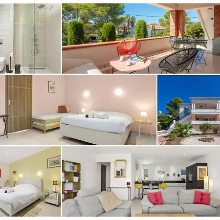 Appt 4 étoiles -2 - Piscine - Wifi - Clim * Saint-Raphaël